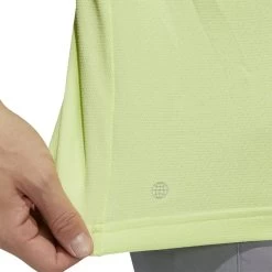 ADIDAS 2022 Jacquard Polo Shirt - Pulse Lime -golf adidas 2022 jacquard polo shirt pulse lime p8881 18749 image