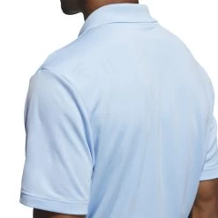 ADIDAS 2022 Performance Primegreen Polo Shirt - Clear Sky -golf adidas 2022 performance primegreen polo shirt clear sky p8759 18213 image