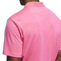 ADIDAS 2022 Performance Primegreen Polo Shirt - Solar Pink -golf adidas 2022 performance primegreen polo shirt solar pink p8765 18237 image