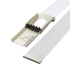 ADIDAS 2022 Universal Webbing Belt White - OSFM -golf adidas 2022 universal webbing belt white osfm p8794 18409 image