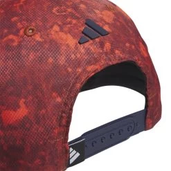 ADIDAS 3-Stripes Printed Tour Cap - Preloved Red - OSFM -golf adidas 3 stripes printed tour cap preloved red osfm p13237 29865 image