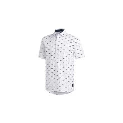 ADIDAS Adicross Stretch Woven Button Down Shirt - White