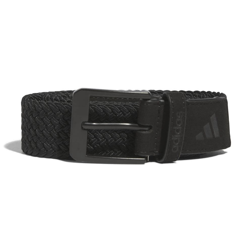 ADIDAS Braided Stretch Belt - Black 3 ADIDAS Braided Stretch Belt - Black