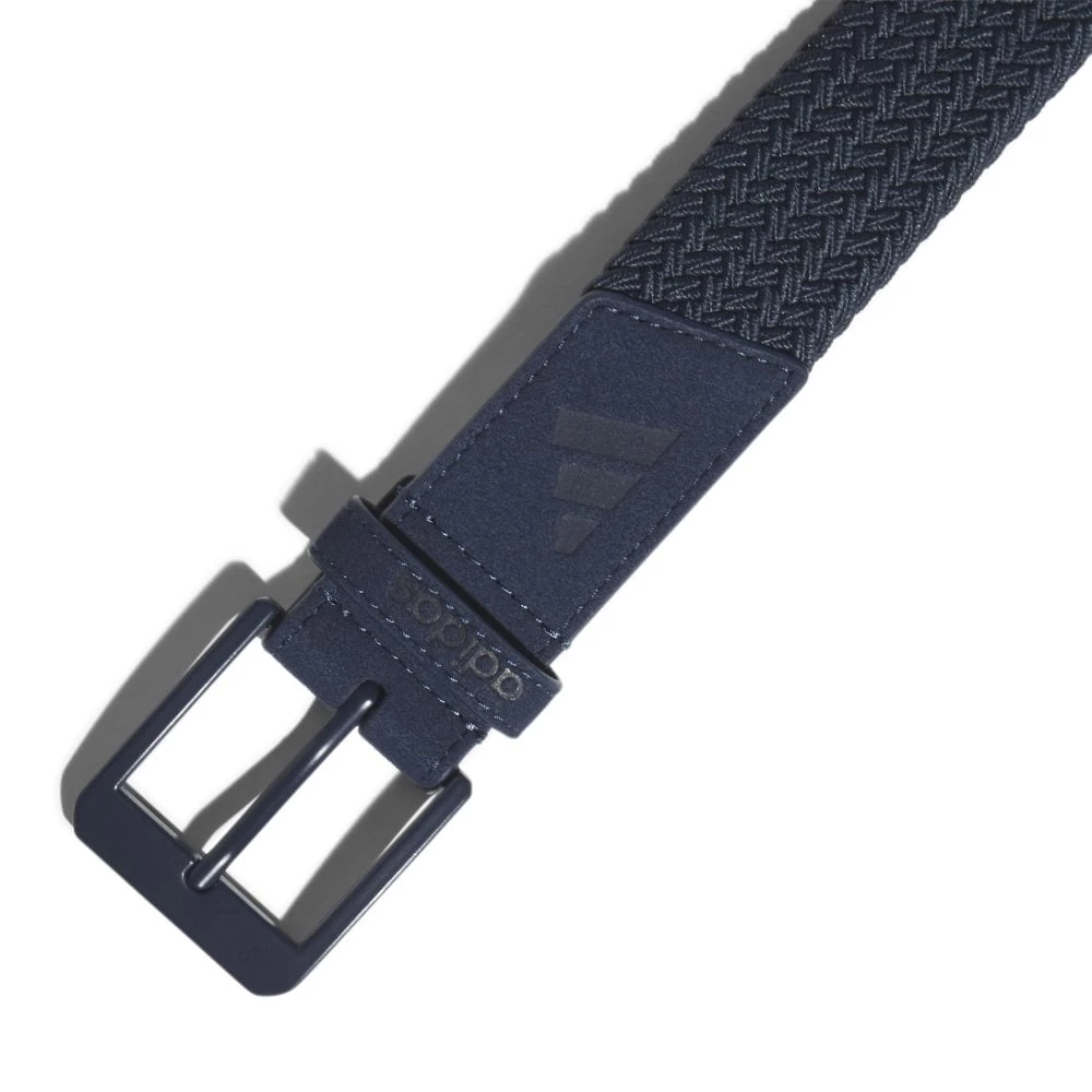 ADIDAS Braided Stretch Belt - Collegiate Navy 4 ADIDAS Braided Stretch Belt - Collegiate Navy - Image 2