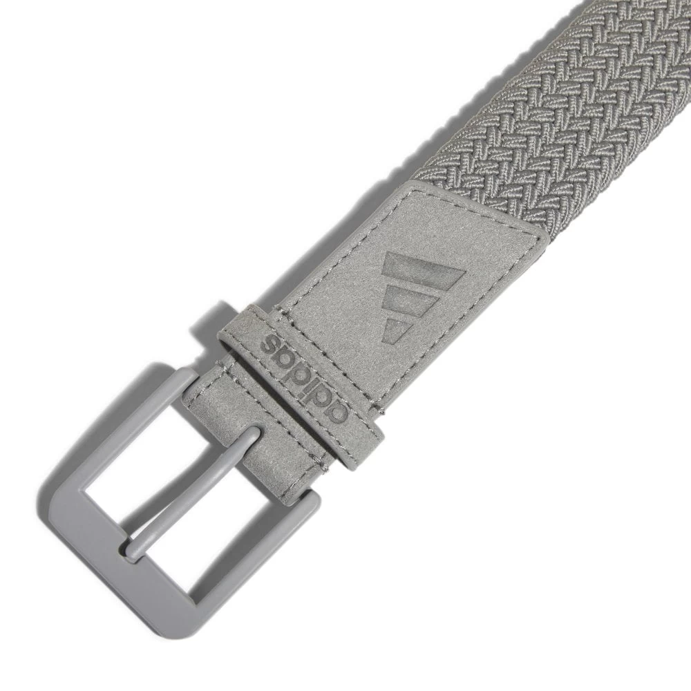 ADIDAS Braided Stretch Belt - Grey Three 4 ADIDAS Braided Stretch Belt - Grey Three - Image 2