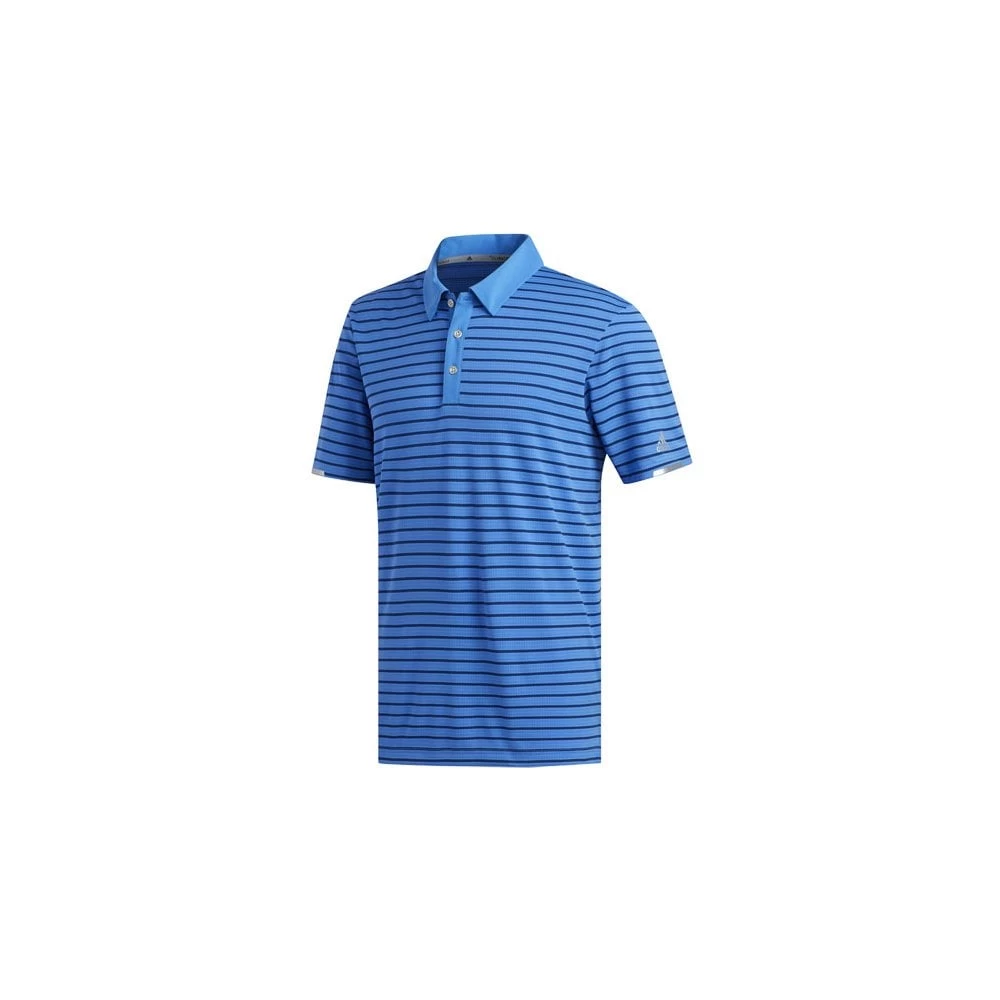 ADIDAS Climachill 3-Color Stripe Shirt - BLUE/NAVY 3 ADIDAS Climachill 3-Color Stripe Shirt - BLUE/NAVY