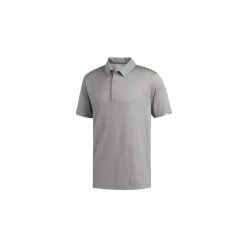 ADIDAS Climachill Core Heather Polo Shirt - GREY3 HEATHER
