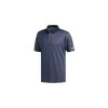 ADIDAS Climachill Core Heather Polo Shirt - NAVY MEL