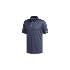 ADIDAS Climachill Core Heather Polo Shirt - NAVY MEL