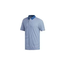 ADIDAS Climachill Tonal Stripe Polo MARINE/WHITE