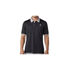 ADIDAS Climacool Performance Polo - Black/Mid Grey