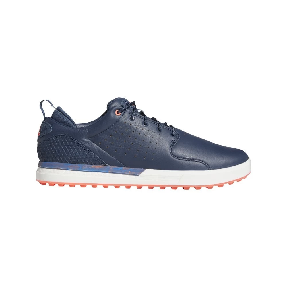 ADIDAS Flopshot Spikeless Golf Shoes - Crew Navy 3 ADIDAS Flopshot Spikeless Golf Shoes - Crew Navy
