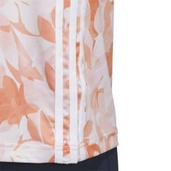 ADIDAS Floral Polo Shirt - Coral Fusion -golf adidas floral polo shirt coral fusion p13276 29990 image