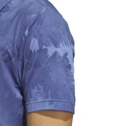 ADIDAS Flower Mesh Golf Polo Shirt - Blue Fusion 10 ADIDAS Flower Mesh Golf Polo Shirt - Blue Fusion -golf adidas flower mesh golf polo shirt blue fusion p13188 29699 image