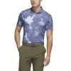 ADIDAS Flower Mesh Golf Polo Shirt - White -golf adidas flower mesh golf polo shirt white p13190 29706 image