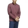 ADIDAS Go-To Long Sleeve Henley Polo Shirt Quiet Crimson -golf adidas go to long sleeve henley polo shirt quiet crimson p11442 24388 image