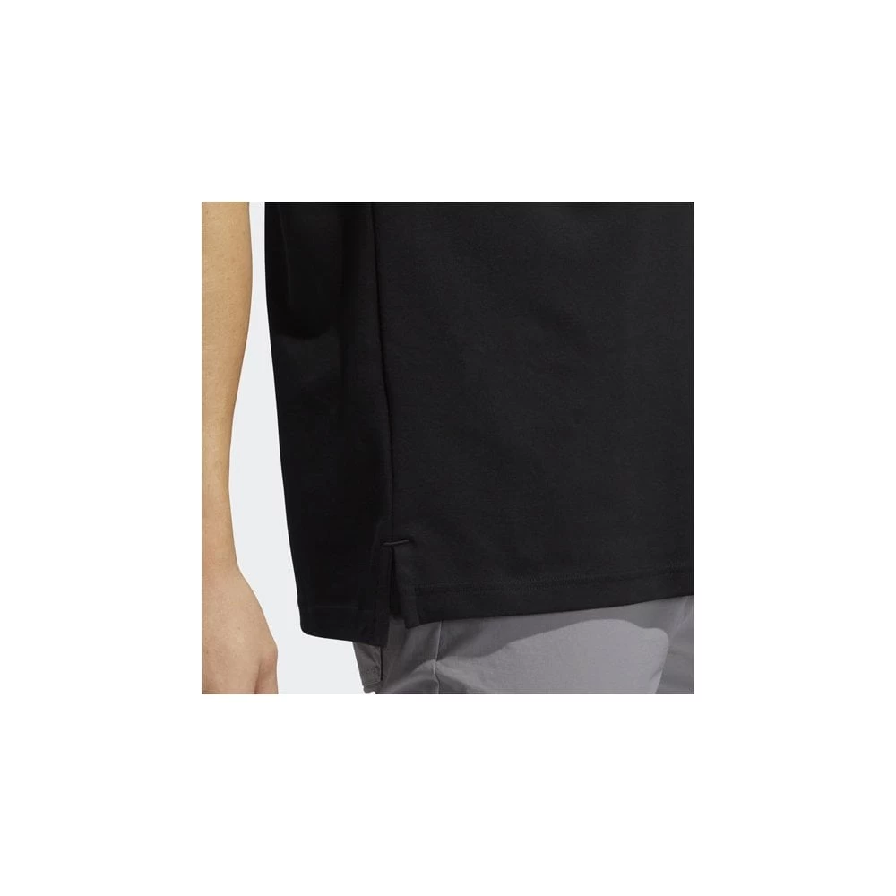 ADIDAS GO-TO PIQUE Polo - BLACK/WHITE 6 ADIDAS GO-TO PIQUE Polo - BLACK/WHITE - Image 4