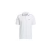 ADIDAS GO-TO PIQUE Polo - WHITE/Screaming Pink -golf adidas go to pique polo white screaming pink p3597 11479 image