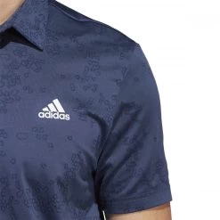 ADIDAS Jacquard Polo Shirt - Crew Navy 10 ADIDAS Jacquard Polo Shirt - Crew Navy -golf adidas jacquard polo shirt crew navy p11411 24294 image