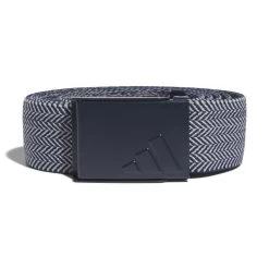 ADIDAS Reversible Stretch Golf Belt - Collegiate Navy - OSFM