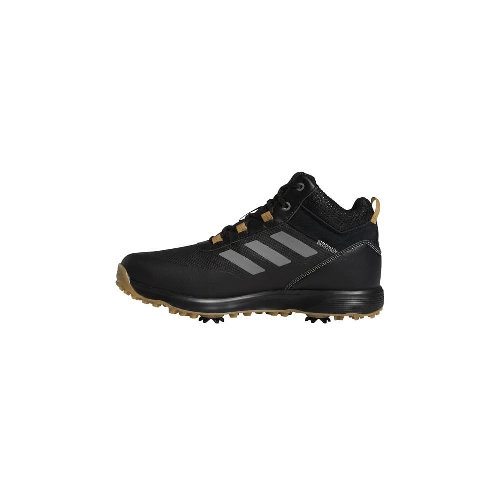 ADIDAS S2G Mid-Cut Golf Shoes - Black/grey Four/mesa 4 ADIDAS S2G Mid-Cut Golf Shoes - Black/grey Four/mesa - Image 2
