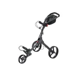 IQ+ 3 Wheel Push Trolley - Black