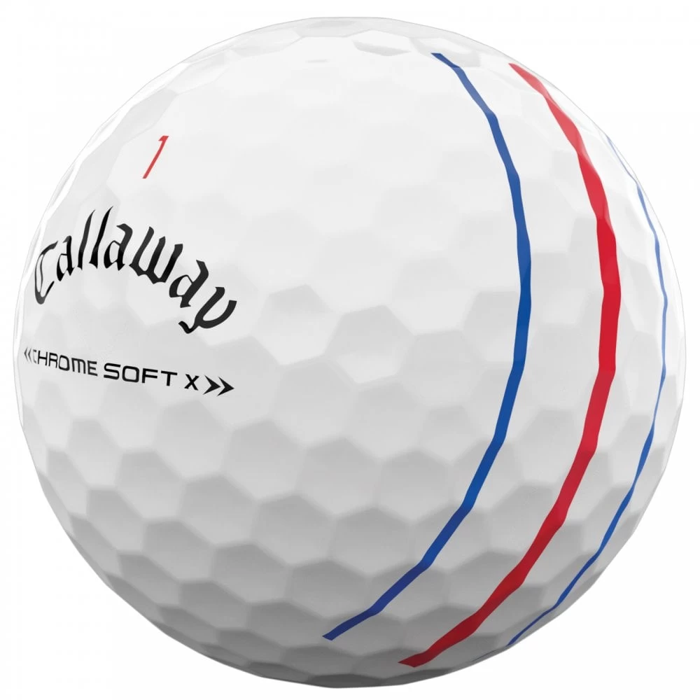 Callaway 2022 CHROME SOFT X TRIPLE TRACK Dozen Golf Balls - White 4 Callaway 2022 CHROME SOFT X TRIPLE TRACK Dozen Golf Balls - White - Image 2