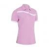 Callaway 2022 Ladies COLOR BLOCK POLO PINK SUNSET -golf callaway 2022 ladies color block polo pink sunset p9306 19952 image