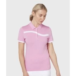 Callaway 2022 Ladies COLOR BLOCK POLO PINK SUNSET 10 Callaway 2022 Ladies COLOR BLOCK POLO PINK SUNSET -golf callaway 2022 ladies color block polo pink sunset p9306 19955 image