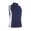 Callaway 2022 Ladies COLOURBLOCK SLEEVELESS POLO PEACOAT -golf callaway 2022 ladies colourblock sleeveless polo peacoat p9308 19957 image