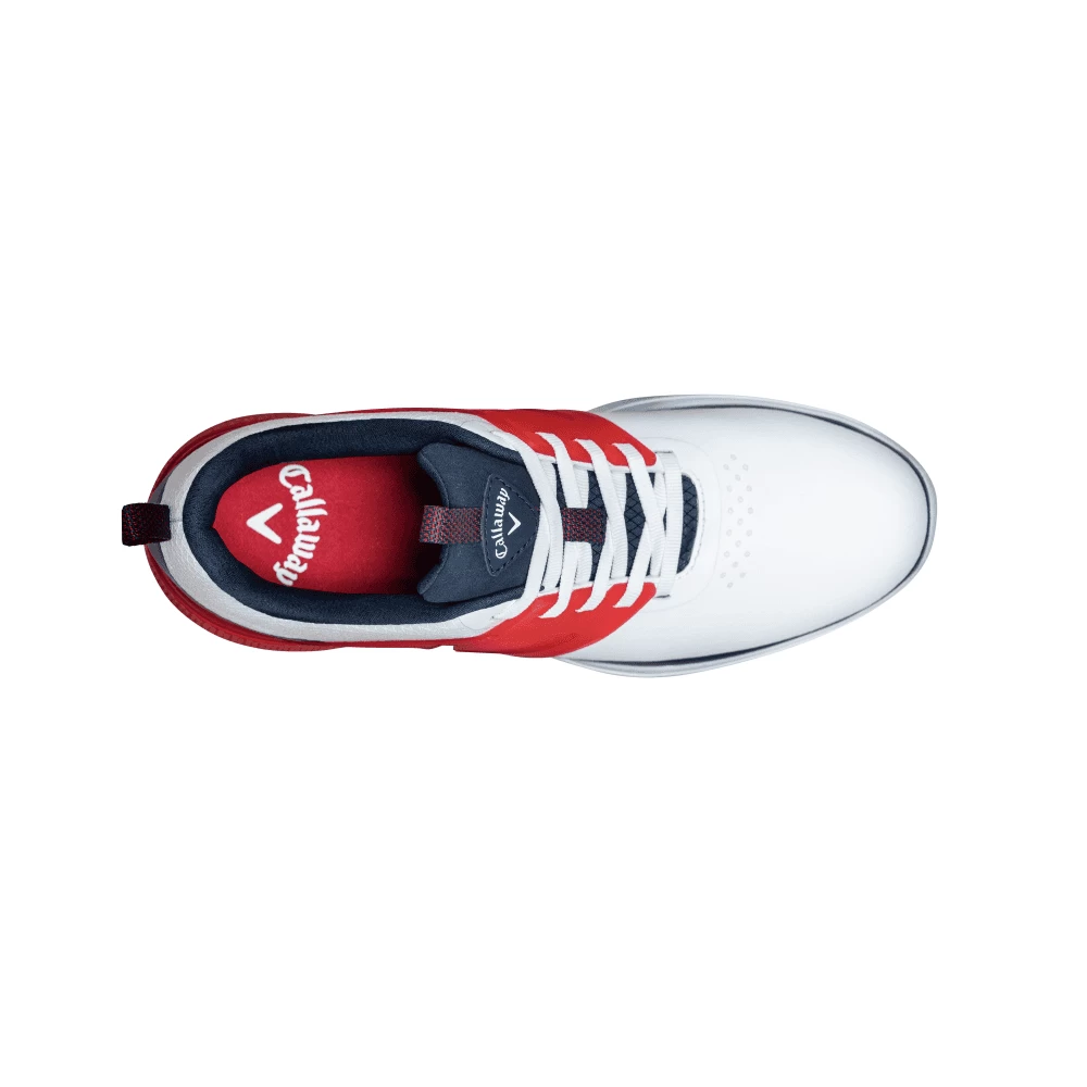 Callaway 2022 Mens NITRO BLAZE Golf Shoes WHITE/NAVY/RED 5 Callaway 2022 Mens NITRO BLAZE Golf Shoes WHITE/NAVY/RED - Image 3