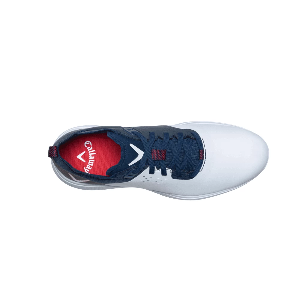 Callaway 2022 Mens NITRO PRO Golf Shoes WHITE/NAVY/RED 5 Callaway 2022 Mens NITRO PRO Golf Shoes WHITE/NAVY/RED - Image 3