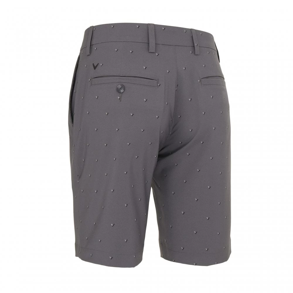 Callaway Chev Allover Print SHORTS CAVIAR 4 Callaway Chev Allover Print SHORTS CAVIAR - Image 2