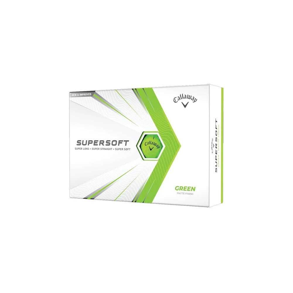 Callaway Golf Balls SUPERSOFT GREEN (Doz) 3 Callaway Golf Balls SUPERSOFT GREEN (Doz)
