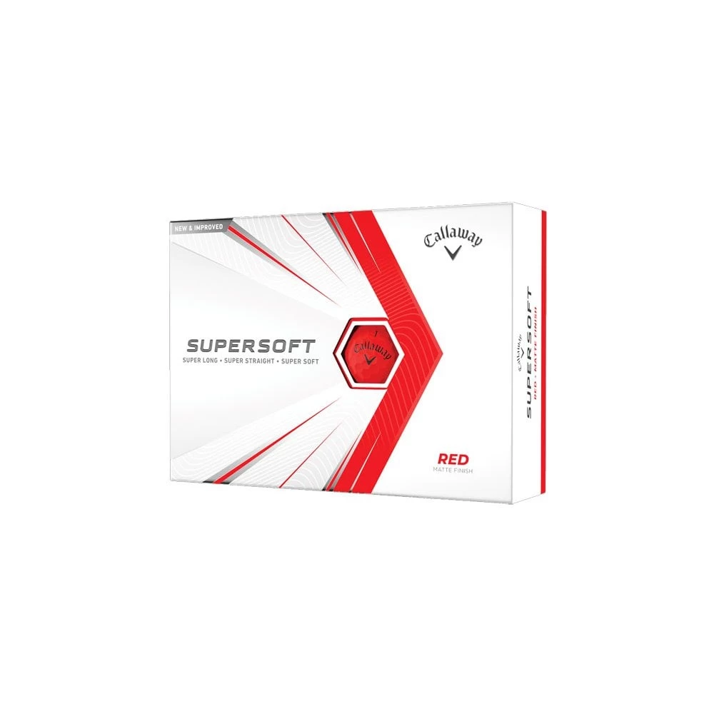 Callaway Golf Balls SUPERSOFT RED (Doz) 3 Callaway Golf Balls SUPERSOFT RED (Doz)
