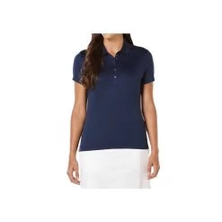 Callaway Golf LADIES CLASSIC CHEV SOLID POLO PEACOAT