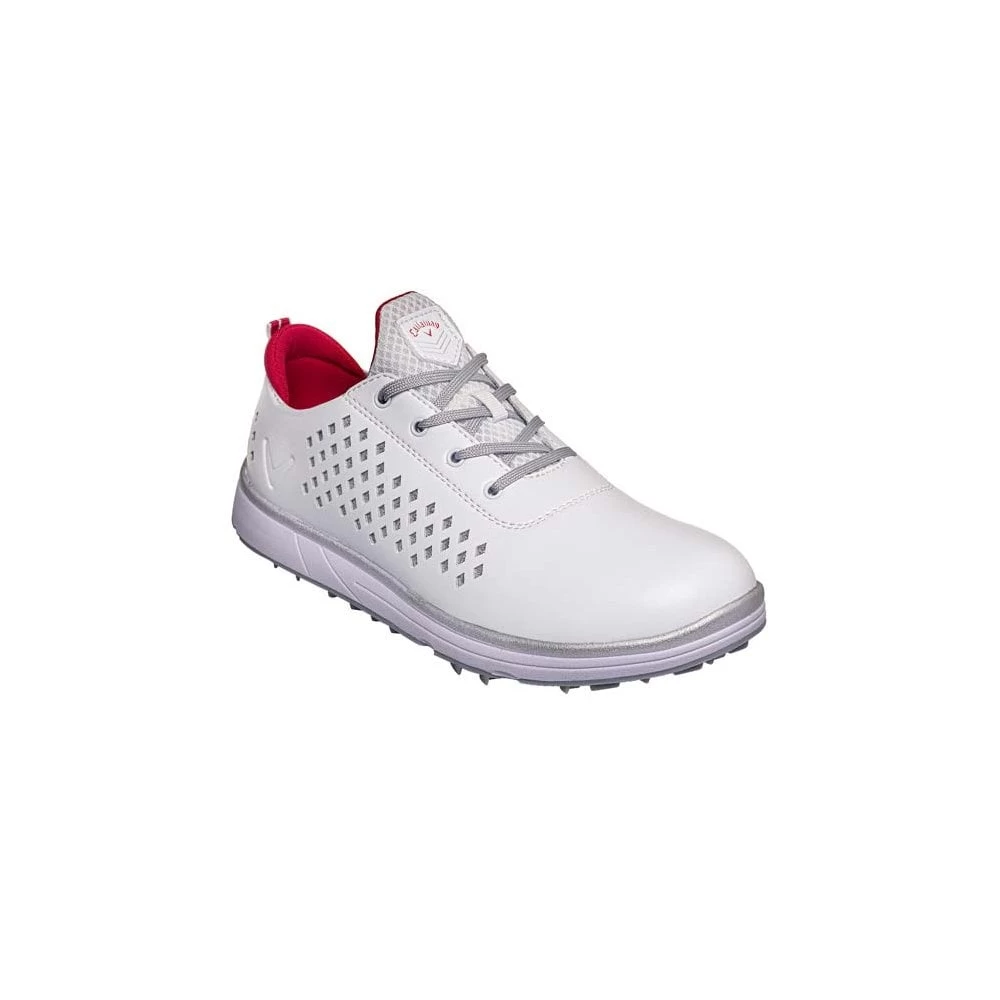 Callaway Lady HALO DIAMOND Golf Shoes - White/Pink 3 Callaway Lady HALO DIAMOND Golf Shoes - White/Pink