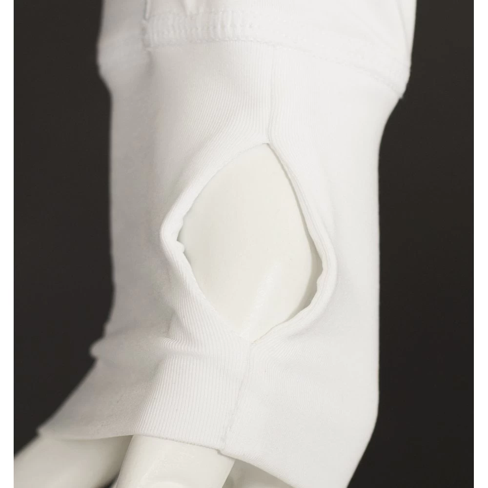 Calvin Klein CK IBIZA FULL ZIP TOP WHITE 5 Calvin Klein CK IBIZA FULL ZIP TOP WHITE - Image 3