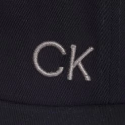 Calvin Klein COTTON TWILL CAPS NAVY - ONESIZE -golf calvin klein cotton twill caps navy onesize p9833 21229 image
