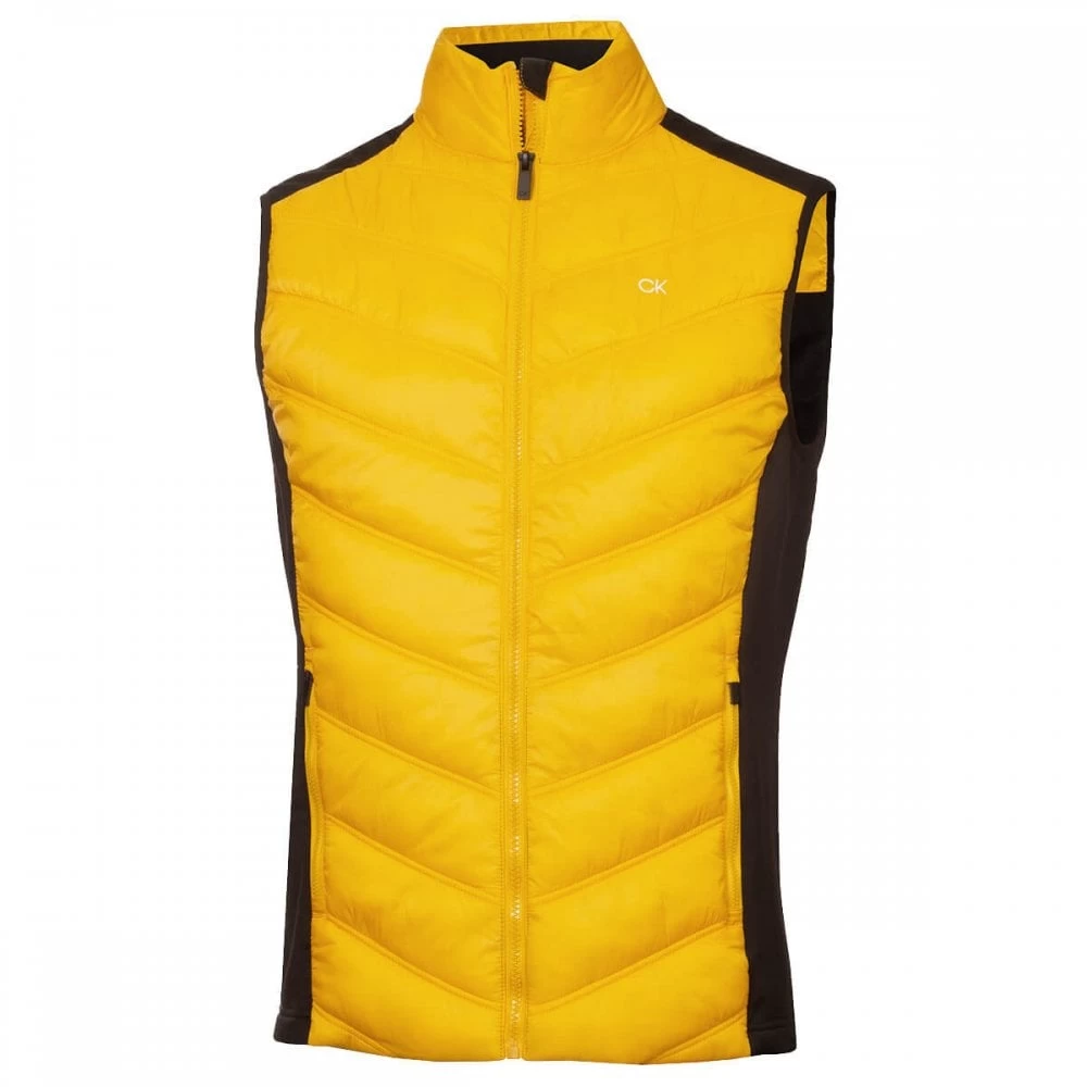 Calvin Klein Frontera Hybrid Gilet - MUSTARD 3 Calvin Klein Frontera Hybrid Gilet - MUSTARD