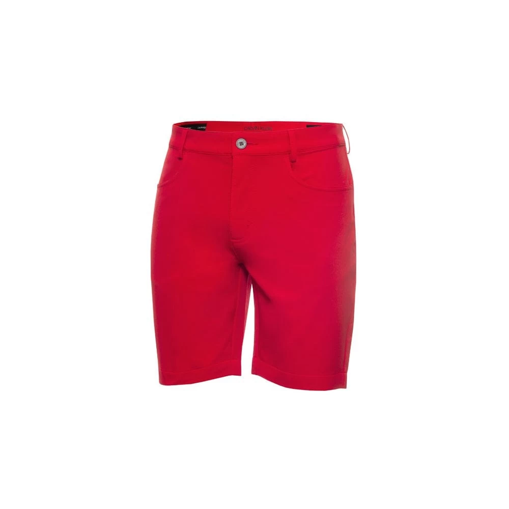 Calvin Klein GENIUS 4-WAY STRETCH SHORTS - POWER RED 3 Calvin Klein GENIUS 4-WAY STRETCH SHORTS - POWER RED