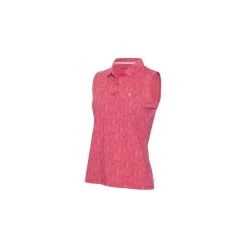 Calvin Klein Ladies AVON SLEEVELESS POLO - JETE
