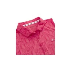 Calvin Klein Ladies AVON SLEEVELESS POLO - JETE -golf calvin klein ladies avon sleeveless polo jete p5683 10472 image