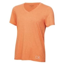 Calvin Klein Ladies Lifestyle RELAX T-SHIRT - Coral Marl