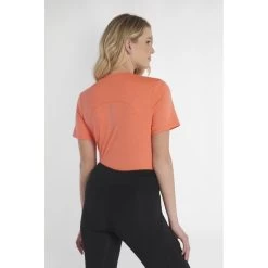 Calvin Klein Ladies Lifestyle RELAX T-SHIRT - Coral Marl -golf calvin klein ladies lifestyle relax t shirt coral marl p9875 21473 image