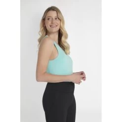 Calvin Klein Ladies RELAX SLEEVELESS TANK TOP Opal Marl -golf calvin klein ladies relax sleeveless tank top opal marl p9883 21496 image