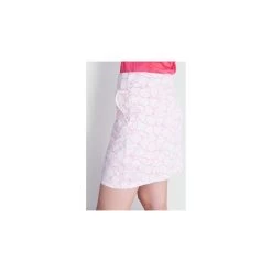 Calvin Klein Ladies SAMARA SKORT - WHITE/JETE -golf calvin klein ladies samara skort white jete p5692 10500 image