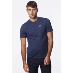 Calvin Klein NEWPORT ROUND NECK Tee NAVY -golf calvin klein newport round neck tee navy p9818 21154 image