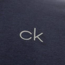 Calvin Klein NEWPORT ROUND NECK Tee NAVY -golf calvin klein newport round neck tee navy p9818 21156 image