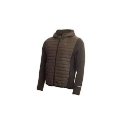 Calvin Klein WRANGELL HOOD HYBRID JACKET - OLIVE GREEN